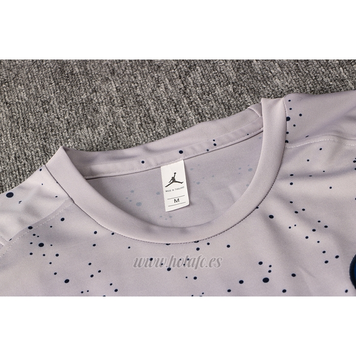 Chandal del Paris Saint-Germain Manga Corta 2021-2022 Gris